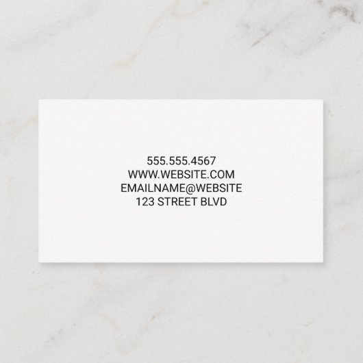 Shipping Air Boat Trucking Freight Visitekaartje (Achterkant)