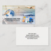 Shipping Air Boat Trucking Freight  Visitekaartje (Voorkant / Achterkant)
