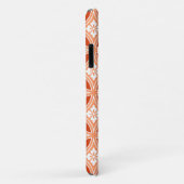 Shippo met ventilatormotif, Mandarijns Oranje Case-Mate iPhone Case (Achterkant/rechts)
