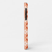 Shippo met ventilatormotif, Mandarijns Oranje Case-Mate iPhone Case (Achterkant/links)
