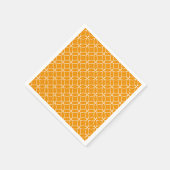 Shippo Orange-witte motief Servet (Hoek)