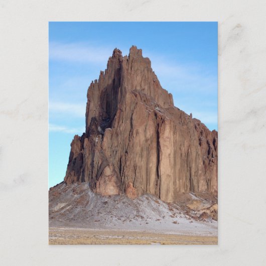 Shiprock Mountain, New Mexico Briefkaart (Voorkant)