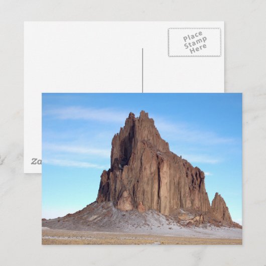 Shiprock Mountain, New Mexico Briefkaart (Voorkant / Achterkant)