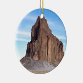 Shiprock Mountain, New Mexico Keramisch Ornament (Rechts)