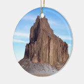 Shiprock Mountain, New Mexico Keramisch Ornament (Links)