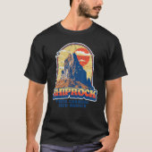  Shiprock New Mexico Graphic Vier Corners T-shirt (Voorkant)