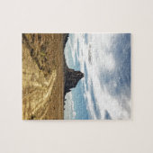 Shiprock New Mexico Mountain - zuidwestlandschap Legpuzzel (Horizontaal)