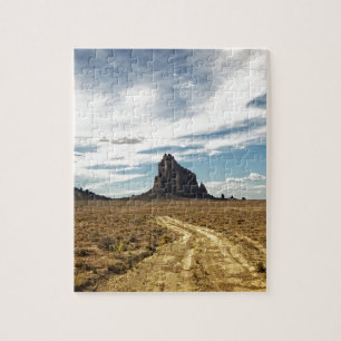 Shiprock New Mexico Mountain - zuidwestlandschap Legpuzzel