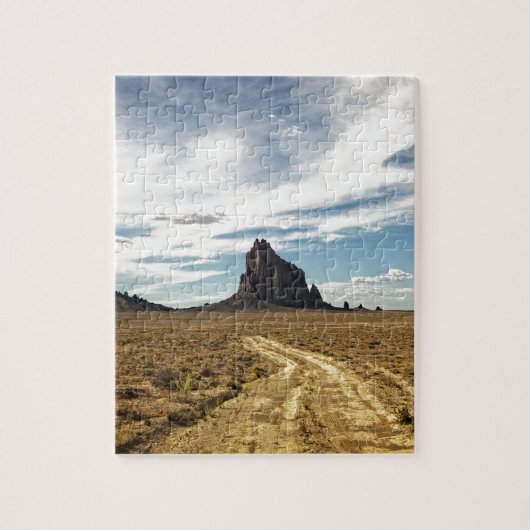 Shiprock New Mexico Mountain - zuidwestlandschap Legpuzzel (Verticaal)