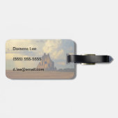 Shiprock vs. Thunderhead Bagagelabel (Achterkant horizontaal)