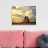 Shiprock vs. Thunderhead Canvas Afdruk (Insitu (Woonkamer))
