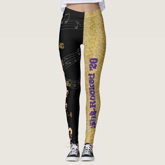 ShipRocked '20 geschopte dames Leggings (Voorkant)