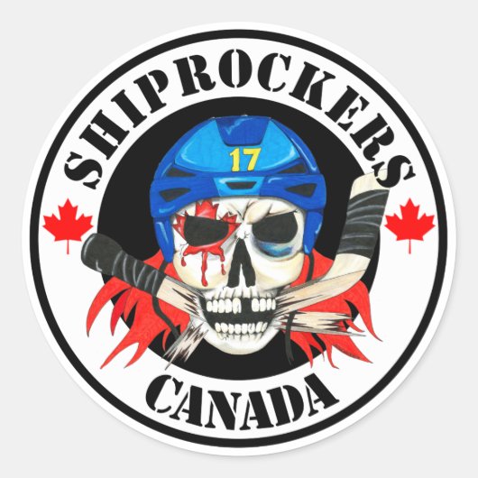 Shiprocker Sticker (Voorkant)
