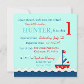 Ships Ahoy Birthday Invite Square_Aweigh Kaart (Achterkant)
