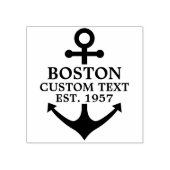 Ships Anchor Marina, Vissende rederij Rubberstempel (Afrduk)