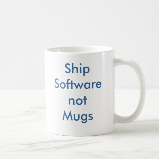 ShipSoftwareMugs Koffiemok (Rechts)