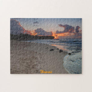 Shipwreck Beach at Kauai Sunrise Puzzle Legpuzzel