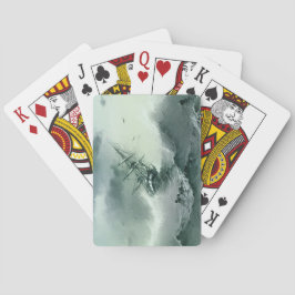 Shipwreck (door Ivan Aivazovsky) Pokerkaarten