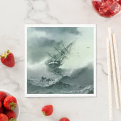 Shipwreck (door Ivan Aivazovsky) Servet (Insitu)