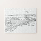 Shipwreck Farr Bay Scotland Puzzle Legpuzzel (Horizontaal)