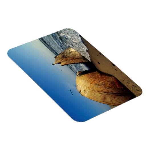 Shipwreck On Beach, Skeleton Coast, Namibia Magneet (Rechterzijde)