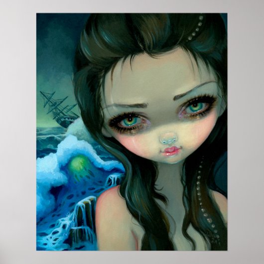 Shipwreck Siren ART PRINT Jasmine Becket-Griffith (Voorkant)