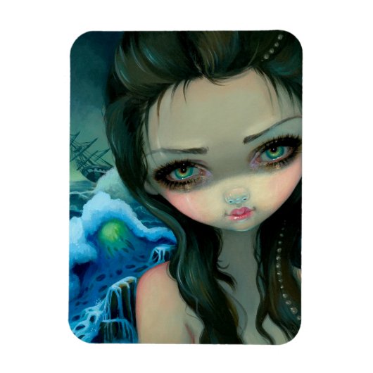 "Shipwreck Siren" Flex Magnet Magneet (Verticaal)