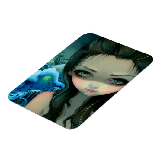 "Shipwreck Siren" Flex Magnet Magneet (Linkerzijde)