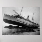 Shipwreck - SS Princess May - 5 augustus 1910 Poster (Voorkant)