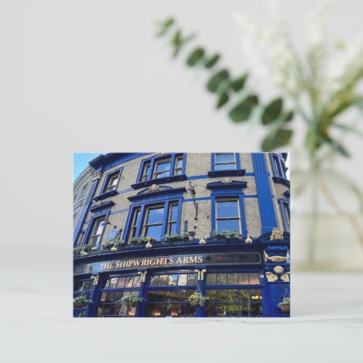Shipwrights Arms Pub London Briefkaart (Staand voorkant)