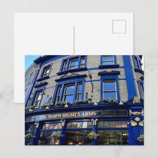 Shipwrights Arms Pub London Briefkaart (Voorkant / Achterkant)
