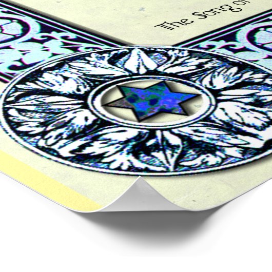 Shir ha Shirim - Het lied van Solomon Poster (Hoek)