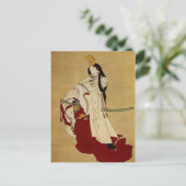 Shirabyōshi Hokusai Japanse Fine Art Briefkaart (Staand voorkant)