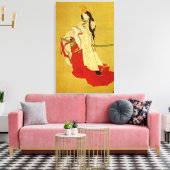Shirabyōshi Hokusai Japanse Fine Art Canvas Afdruk (Insitu (Woonkamer))
