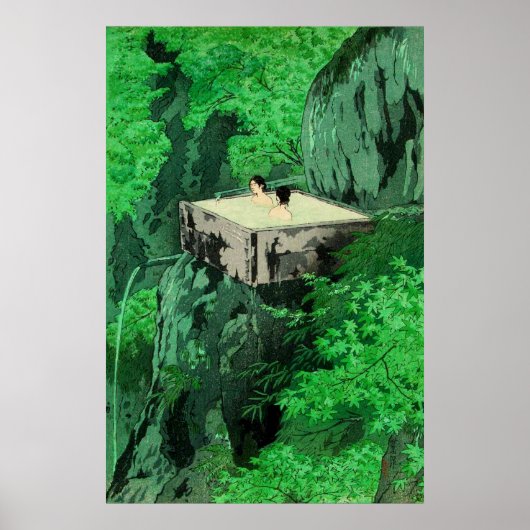 Shirahone Hotspring Shinshu Kasamatsu Shiro 1935 Poster (Voorkant)