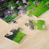 Shiraito Waterfall Japan Travel National Park Fall Legpuzzel (Zijkant)