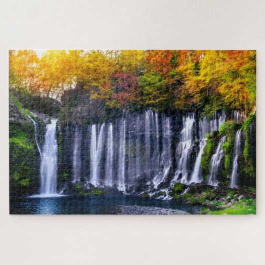 Shiraito Waterfall Japan Travel National Park Fall Legpuzzel (Horizontaal)