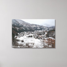 Shirakawago Sneeuwdorp Japan Reizen Landschap