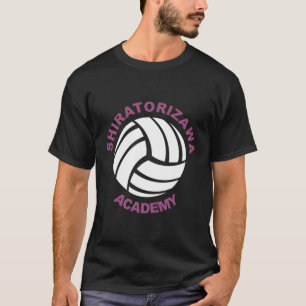Shiratorizawa Hoge Volleybal Praktijk Anime Ga Co T-shirt