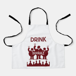 Shiraz Wijndrinkers Schort