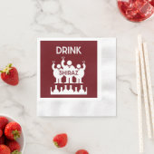 Shiraz Wijndrinkers Servet (Insitu)