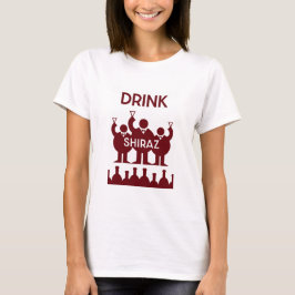 Shiraz Wijndrinkers T-shirt
