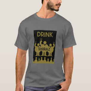 Shiraz Wijndrinkers T-shirt