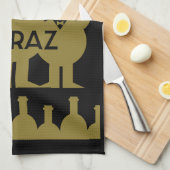 Shiraz Wijndrinkers Theedoek (Quarter Fold)