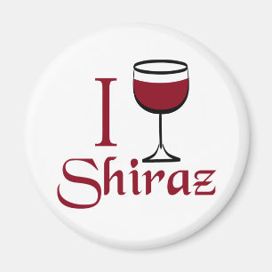 Shiraz Wine Lover Gifts Magneet