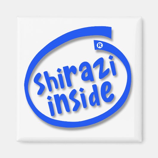 Shirazi Binnen Magneet (Voorkant)