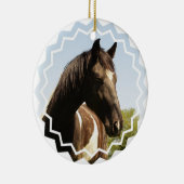 Shire Draft Horse Ornament (Rechts)