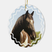 Shire Draft Horse Ornament (Links)