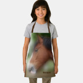 Shire Draft Paardengezicht gepersonaliseerd Schort (Insitu)