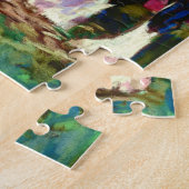 'Shire Horse' Fine Art Soft Pastel Schilderij Legpuzzel (Zijkant)